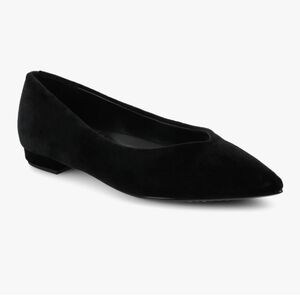 Birdies Goldfinch Velvet Pointed Toe Flats